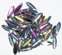 50 5x16mm Crystal Vitrail Dagger Beads